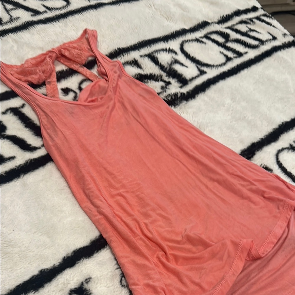 Coral Sleeveless Women's Top
